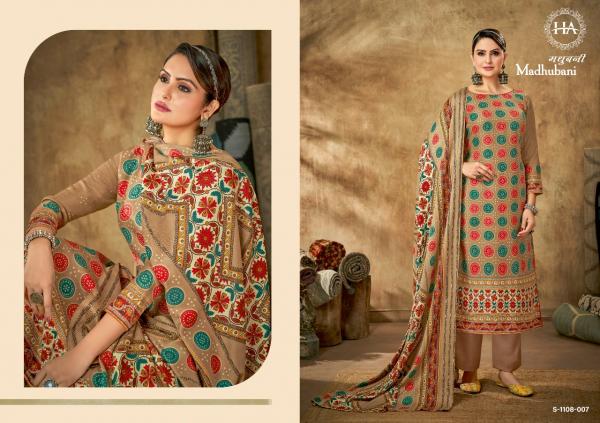 Harshit Madhubani Designer Wear Winter Pashmina Collection